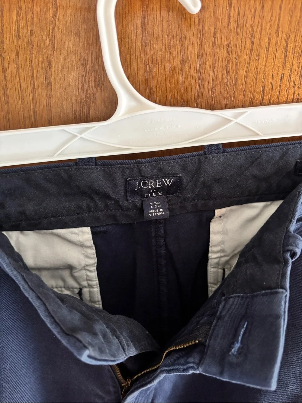 J. Crew Slim Navy Cotton Chinos